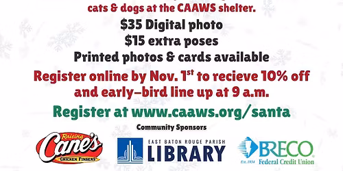 32nd Annual Santa CAAWS