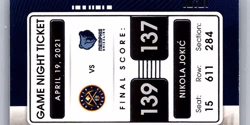 Denver Nuggets vs. Memphis Grizzlies