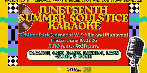 Juneteenth Summer Soulstice Karaoke