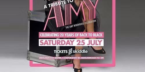 A TRIBUTE TO AMY - The Amy Winehouse Celebration