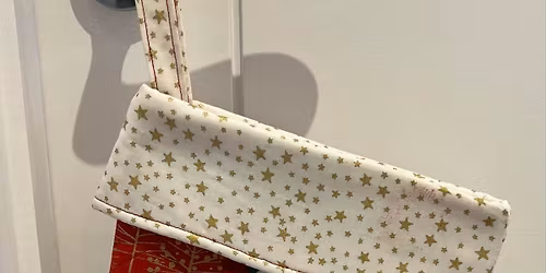 Sewing - Quilted Christmas Stocking