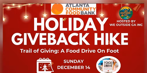\ud83c\udf81\u2728HOLIDAY GIVEBACK HIKE\u2728\ud83c\udf81