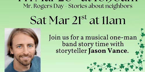 Storytime with Jason Vance