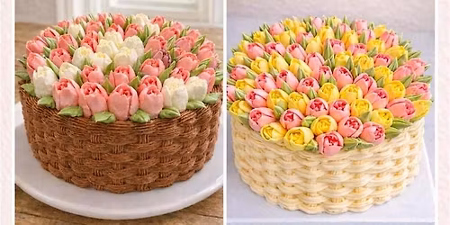 Basketweave Cake Decorating Class for Mother's Day