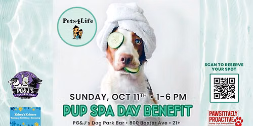 PUP SPA DAY BENEFIT