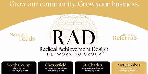 RAD Networking Group | Tuesday Meeting (Chesterfield)