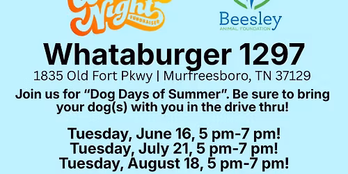 Dog Days of Summer at Whataburger 1297
