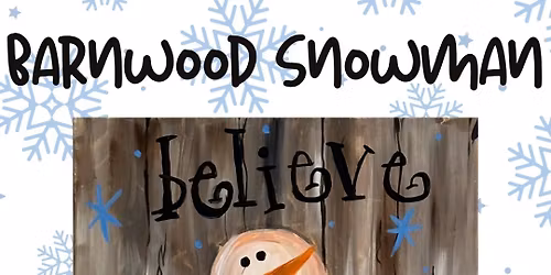Barnwood Snowman