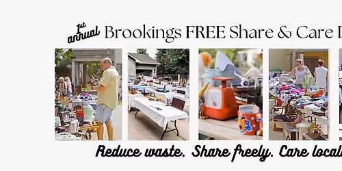 1st annual Brookings FREE Share & Care Day
