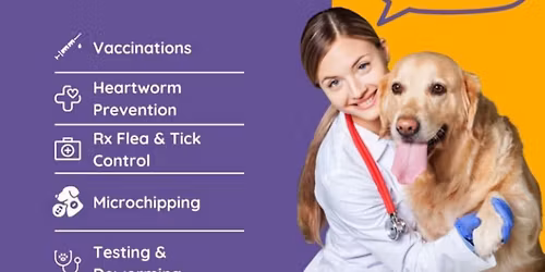 Mobile Vet Clinic at Pet Supplies Plus Pearland 