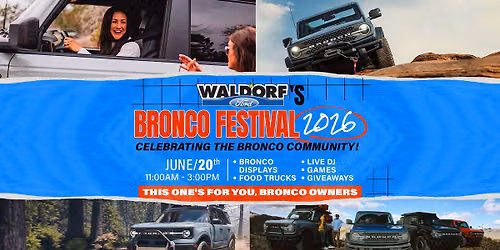 Bronco Festival 2026 \ud83d\udc0e\ud83d\ude97