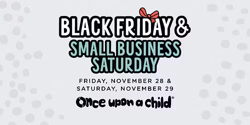 Black Friday & Small Business Saturday: 30% Off All Full-Priced Apparel | November 28 - November 29