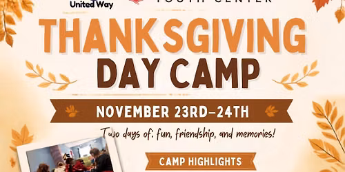 Thanksgiving Day Camp