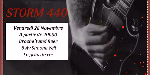 \ud83c\udfb6 Concert \u00c9v\u00e8nement \u2013 STORM 440 \ud83c\udfb6