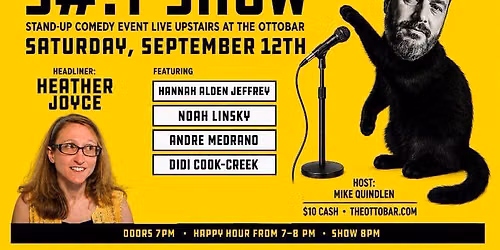 Second Saturday S#!T Show @ The Ottobar - September 12, 2026 - Headliner: Heather Joyce