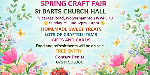 St Barts Penn Craft Fair 