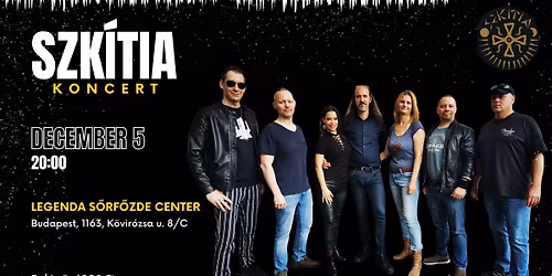 SZK\u00cdTIA koncert - Legenda s\u00f6rf\u0151zde