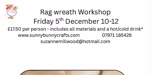 Rag wreath workshop