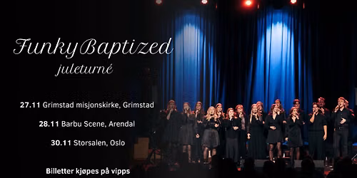 Julekonsert med FunkyBaptized - Storsalen