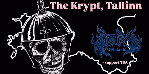 21.08 \u2022 BARBATOS (JPN) + BEATRIX (FIN) + guest @ The Krypt, Tallinn \ud83e\udd87