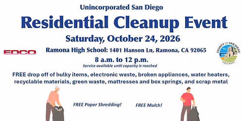 Residential Cleanup - Ramona
