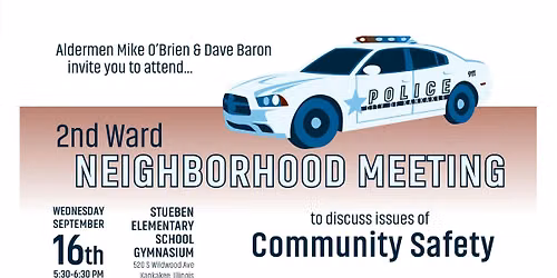 2nd Ward Community Safety Meeting
