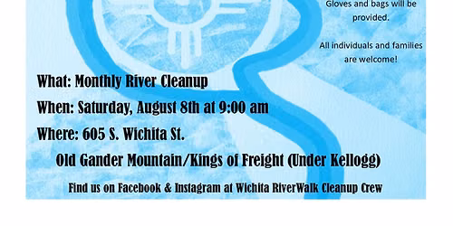Wichita River Cleanup - 8\/8\/26