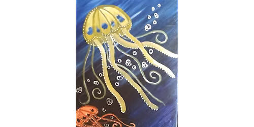 Sea of Jellyfish - Paint and Sip in Sacramento | Classpop!\u2122