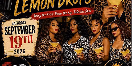 LEOPARD, LIPSTICK & LEMON DROPS