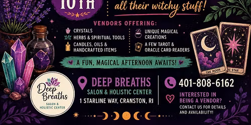 Vendors Wanted October 10th