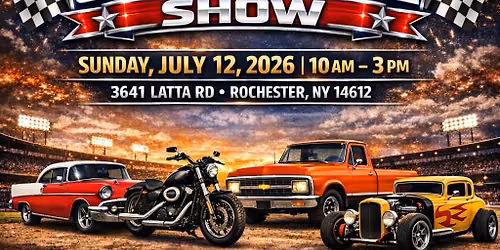 GREECE LITTLE LEAGUE CAR, TRUCK & BIKE SHOW 