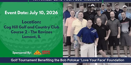 2026 Bob Potokar \u2018Love Your Face\u2019 Masters