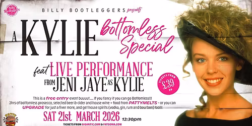 A Kylie Bottomless Special - LIVE