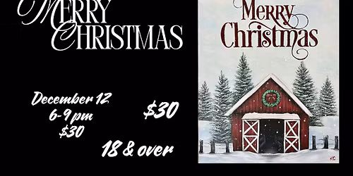 18 and over - Merry Christmas Barn