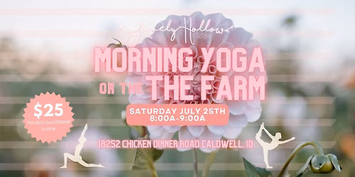 7/25 Yoga on the Farm