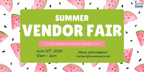 Summer Vendor Fair