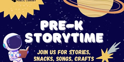 Pre-K Storytime