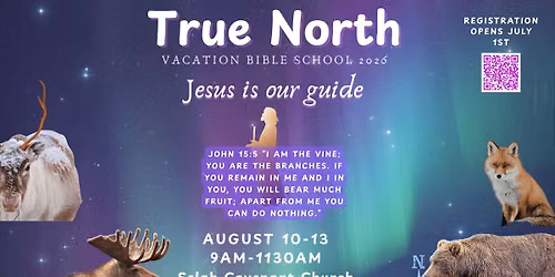 Jesus is our True North Vacation Bible School 2026 VBS