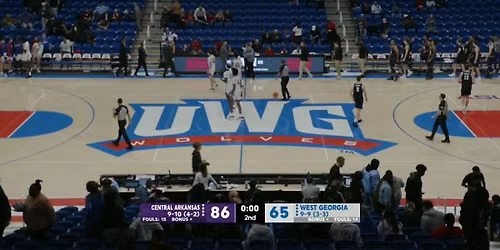 Central Arkansas Bears vs. West Georgia Wolves