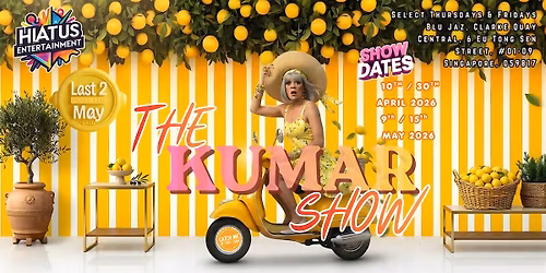 Kumar's Stand-Up Comedy Live! April \/ May 2026 Edition