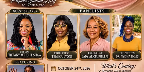 She Is Phenomenal 3rd Annual Summit \u201c Deborah Arise\u201d