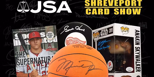 JSA at the Shreveport Card Show