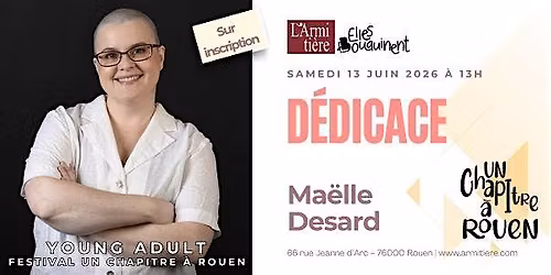 D\u00e9dicace avec Ma\u00eblle Desard