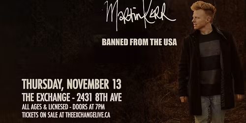 Martin Kerr - Banned from The USA Tour 