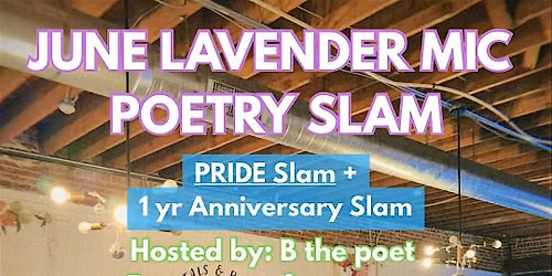 The Lavender Mic Pride Poetry Slam