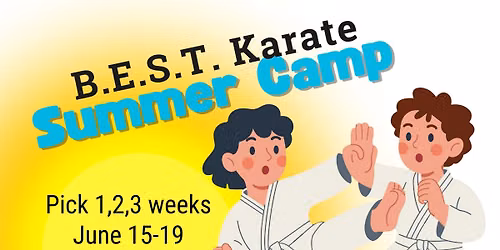 B.E.S.T. Karate Summer Camp
