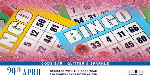 BINGO - April Glitter & Sparkle 