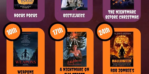 FREE Campfire & Halloween Movie Nights!