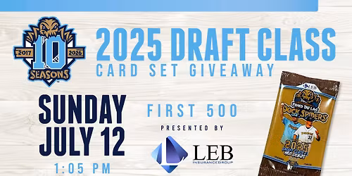 2025 Draft Class Card Set Giveaway 