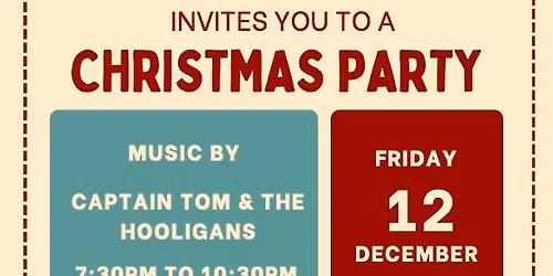 Annual Christmas Party with Captain Tom and the Hooligans